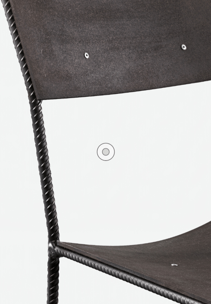 FRANZ WEST

Chair (Stuhl)
1990/2024
Wood, blackened steel
78.5 x 46.5 x 59 cm / 30 7/8 x 18 1/4 x 23 1/4 in
WEST 59546