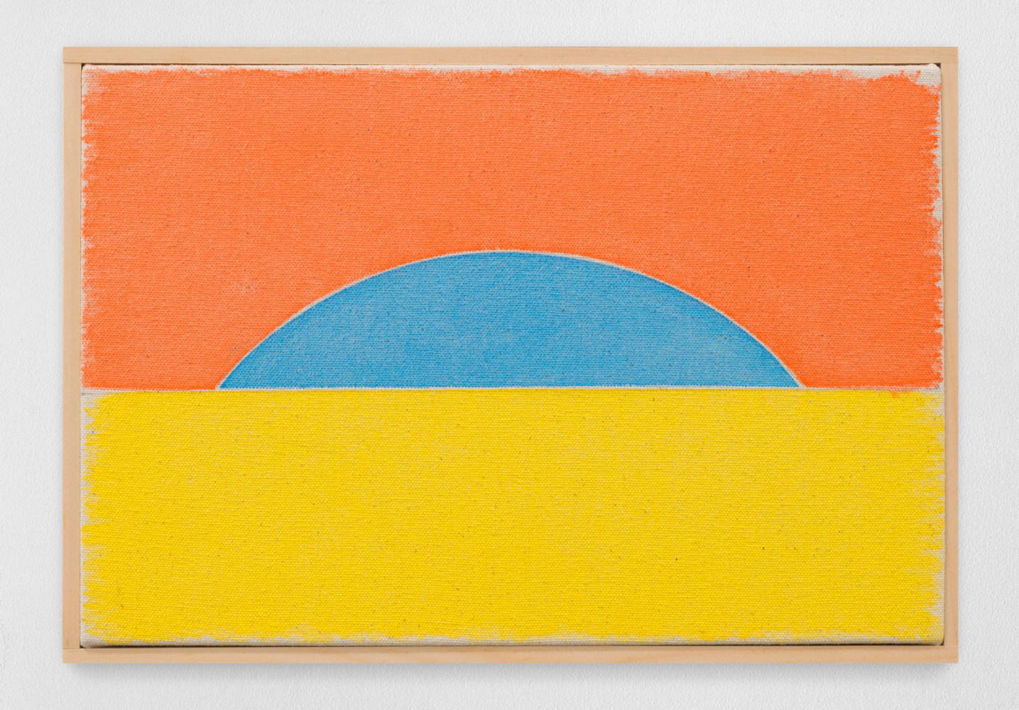 UGO RONDINONE

vierternovemberzweitausendundeinundzwanzig

(November 4, 2021)

2021

Watercolor on canvas, artist&amp;#39;s frame

Frame 22 x 32 x 3 cm / 8 5/8 x 12 5/8 x 1 1/8&amp;nbsp;

RONDI48422