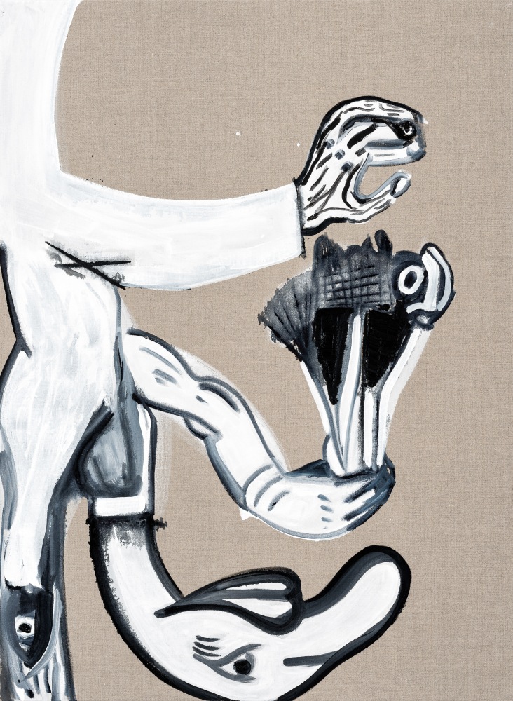 Painting by Tobias Pils