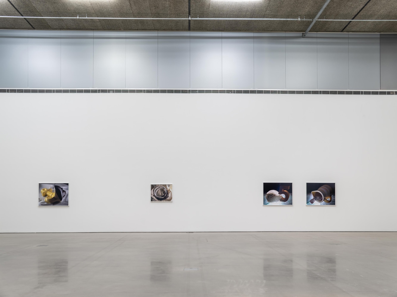 Installation view of photographs by Torbjørn Rødland