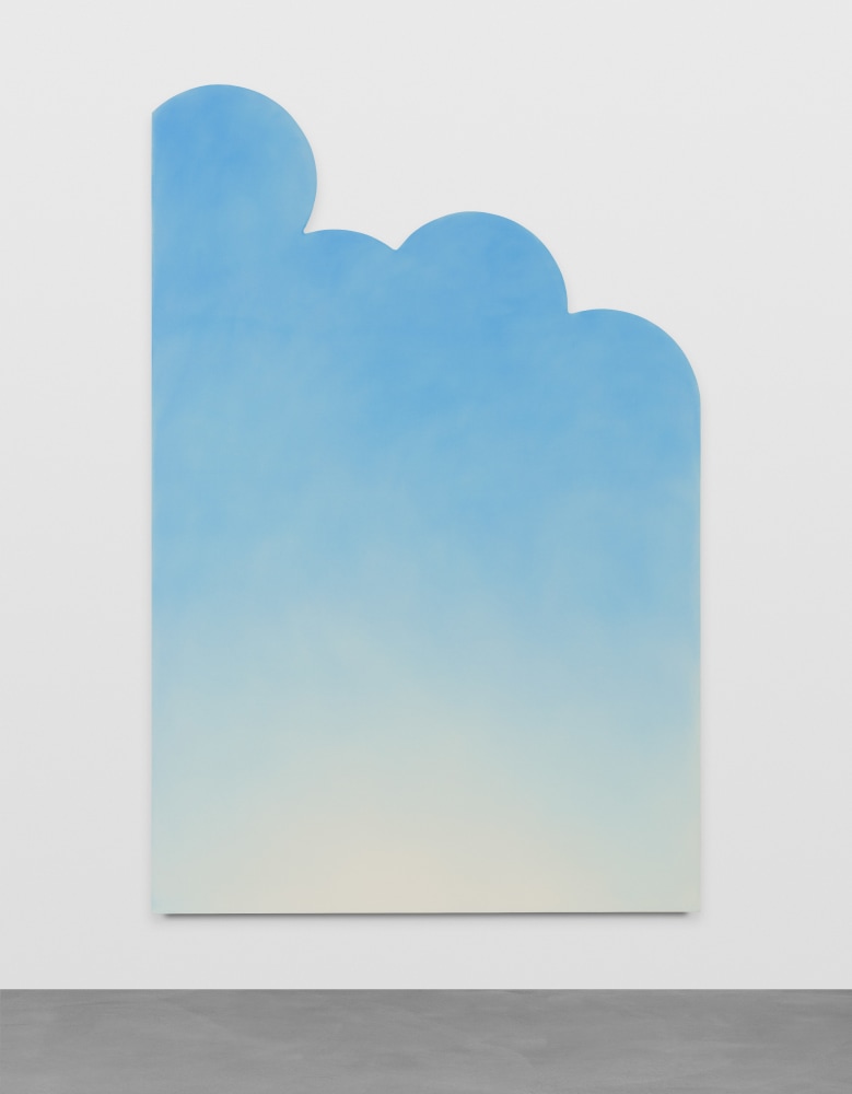 cloud painting by Ugo Rondinone