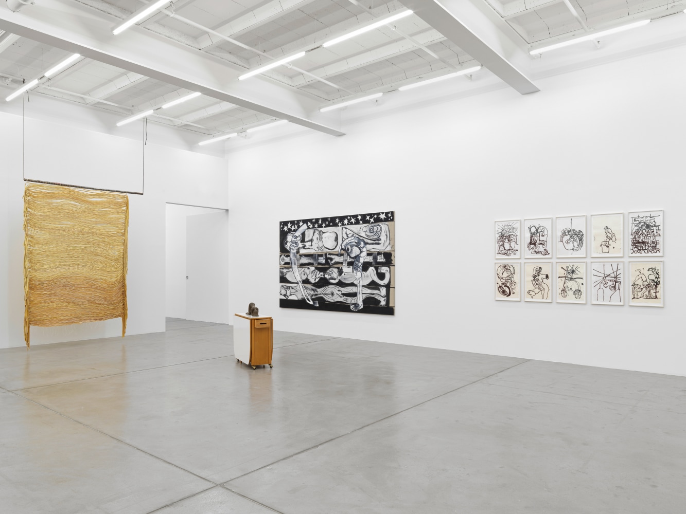 Installation view, MELENCOLIA, Galerie Eva Presenhuber, Maag Areal, Zurich, 2023