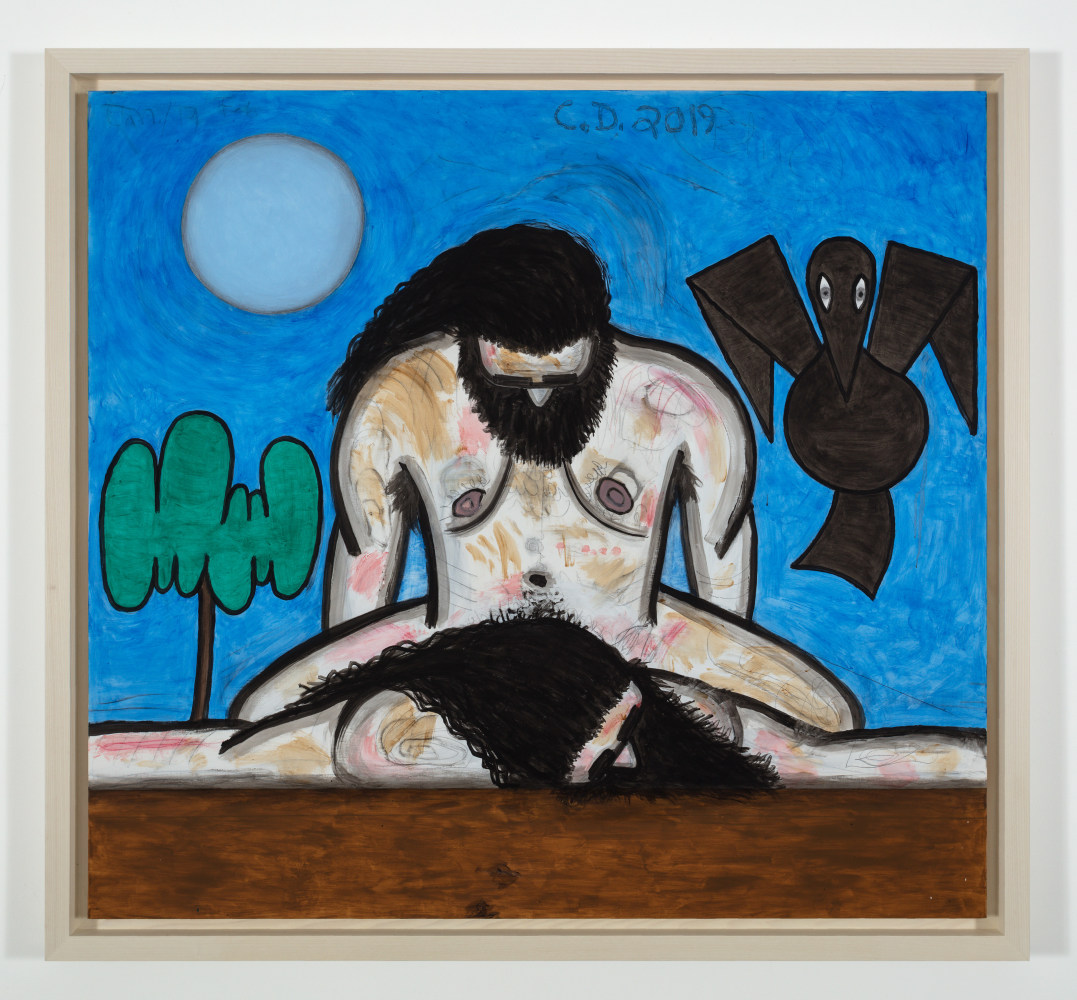 painting by Carroll Dunham