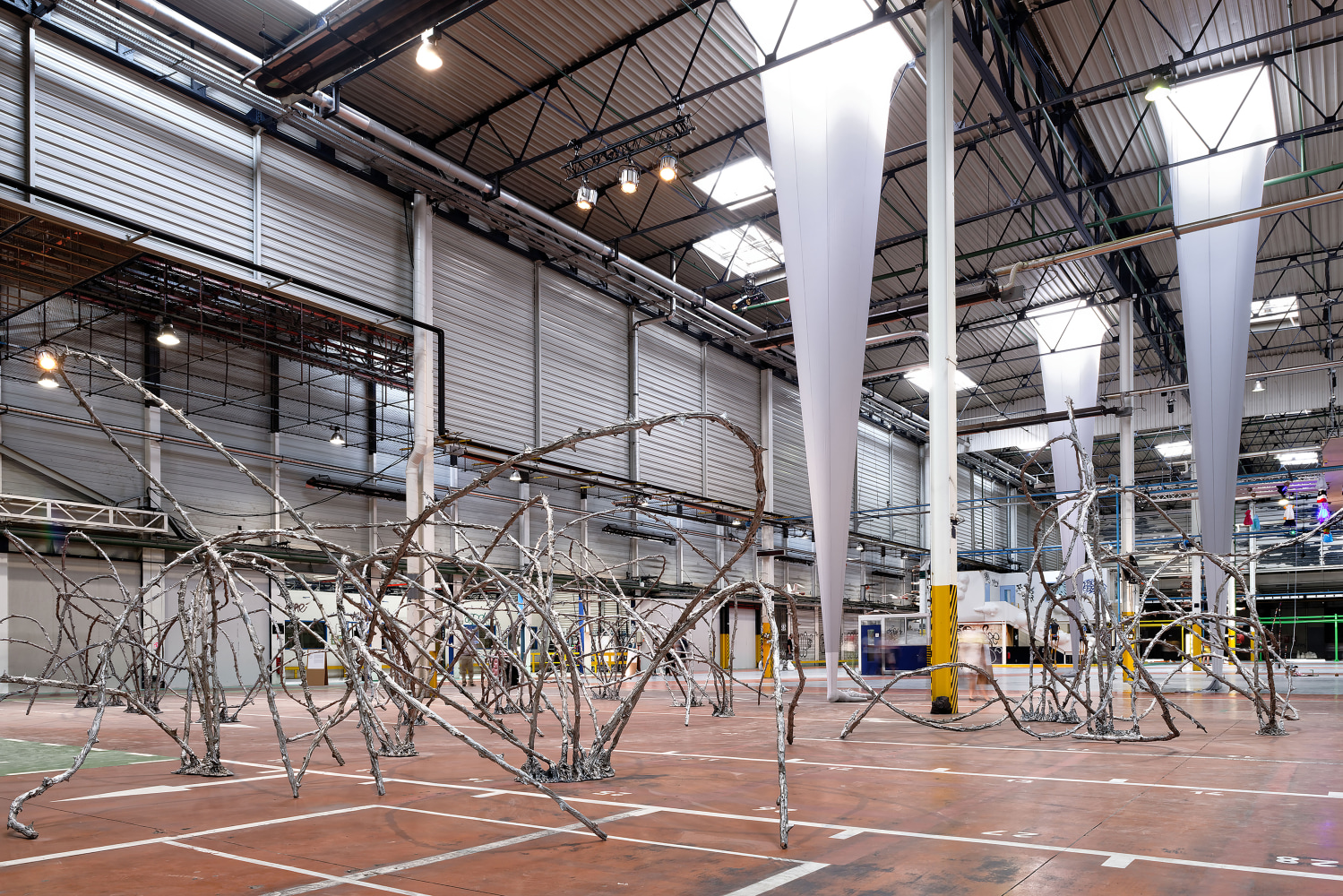 Installation view of sculptures by Jean-Marie Appriou