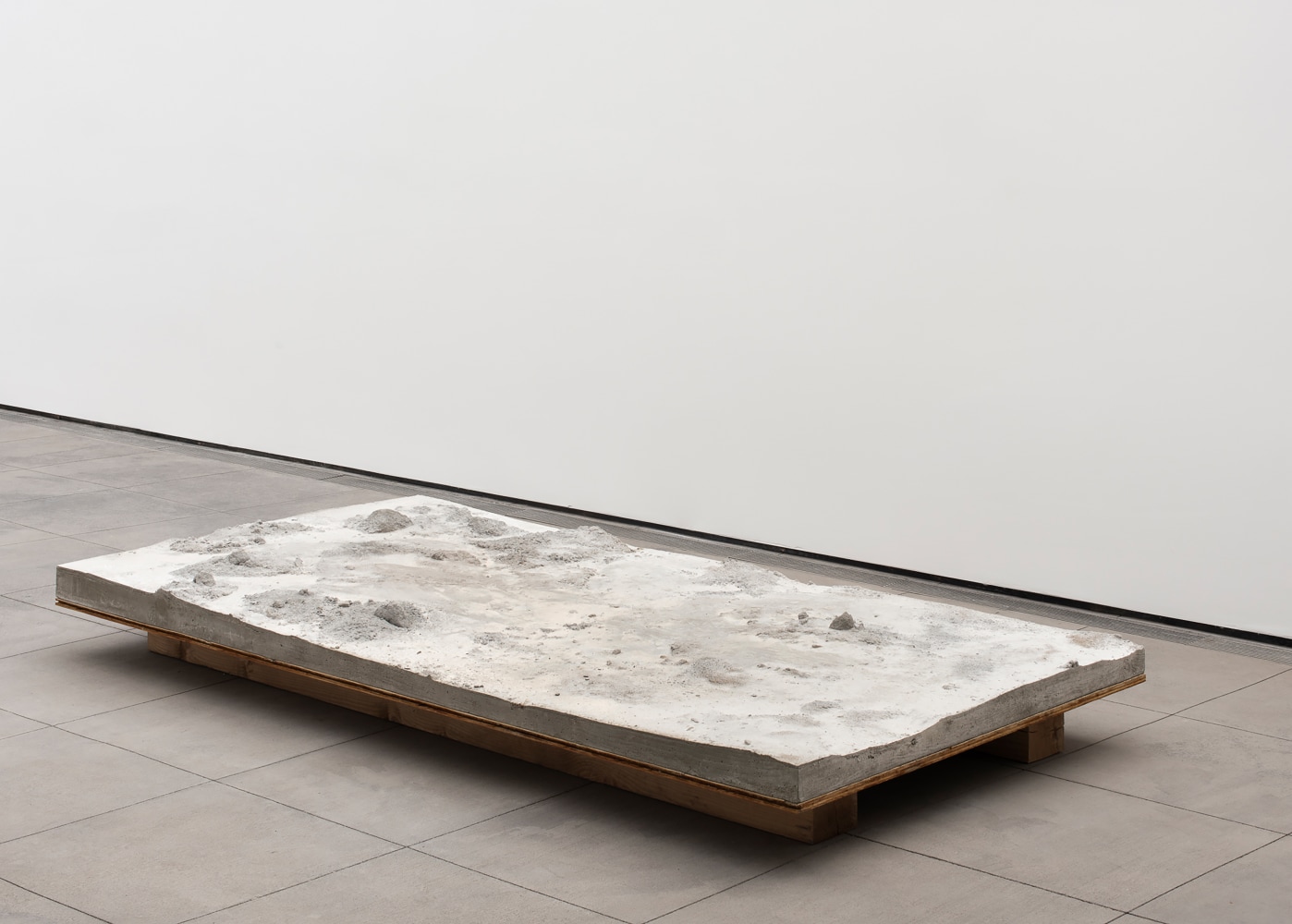 Installation view of sculptures by Peter Fischli and David Weiss