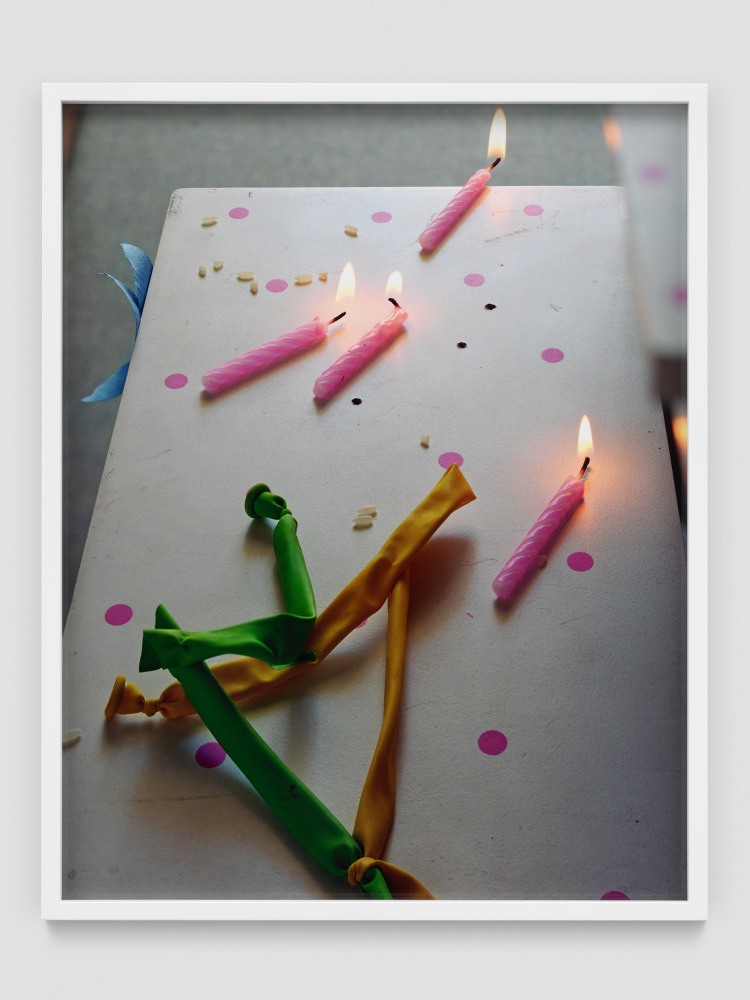 CANDLES AND BALLOONS

2020

Chromogenic print on Kodak Endura paper, framed

Edition of 3&amp;nbsp;+ 1 AP

Image 57 x 45 cm / 22 1/2 x 17 3/4 inches

RODLA47269