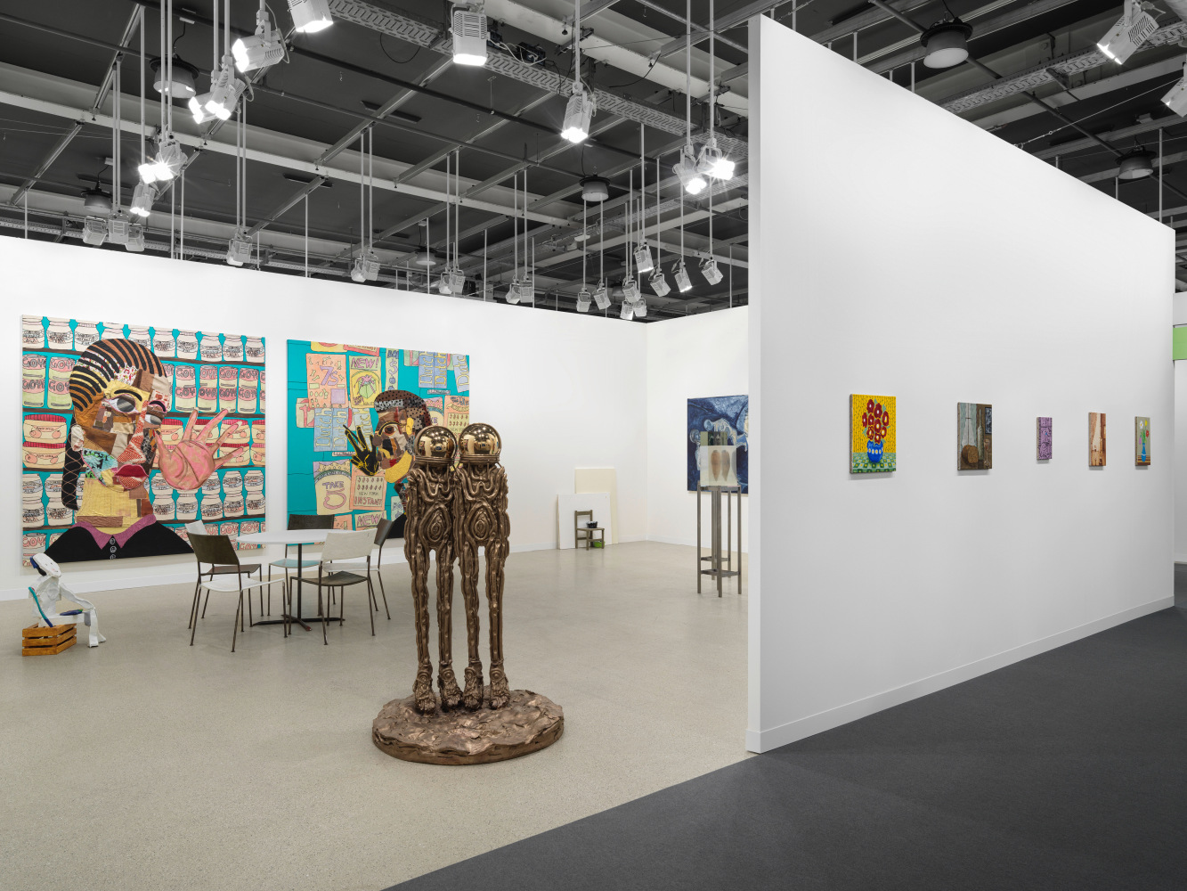 Installation view, Galerie Eva Presenhuber, Art Basel 2024, Basel, 2024