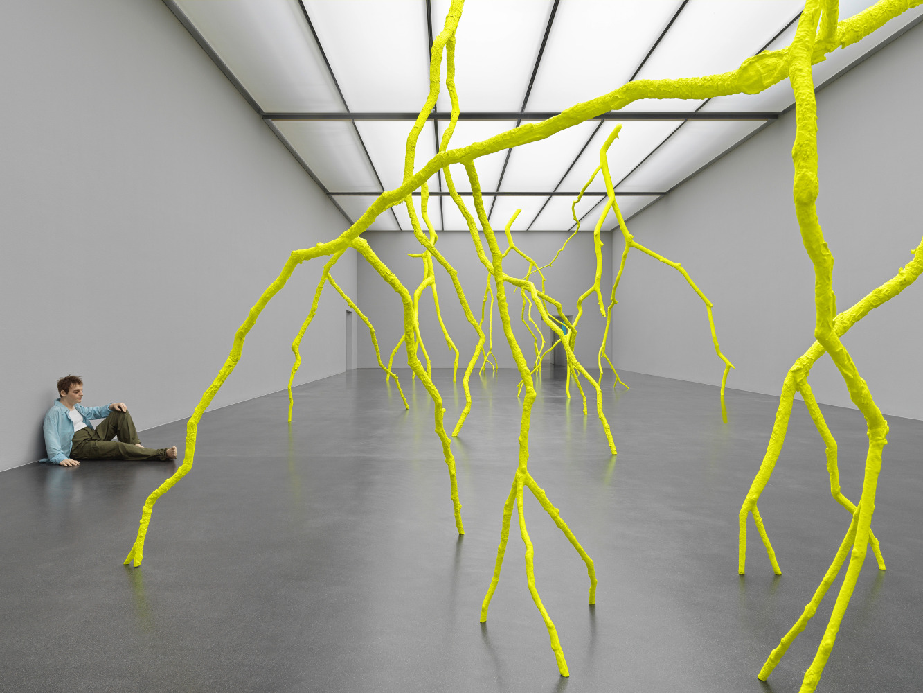 Installation view, Ugo Rondinone, Cry Me A River, Kunstmuseum Luzern, Lucerne, 2024
