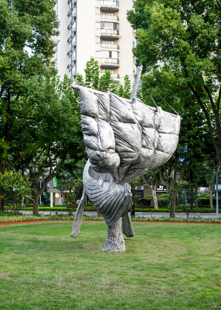 Installation view, Jean-Marie Appriou, Horizons, Shanghai Jing&amp;rsquo;An International Sculpture Project, Shanghai, 2023