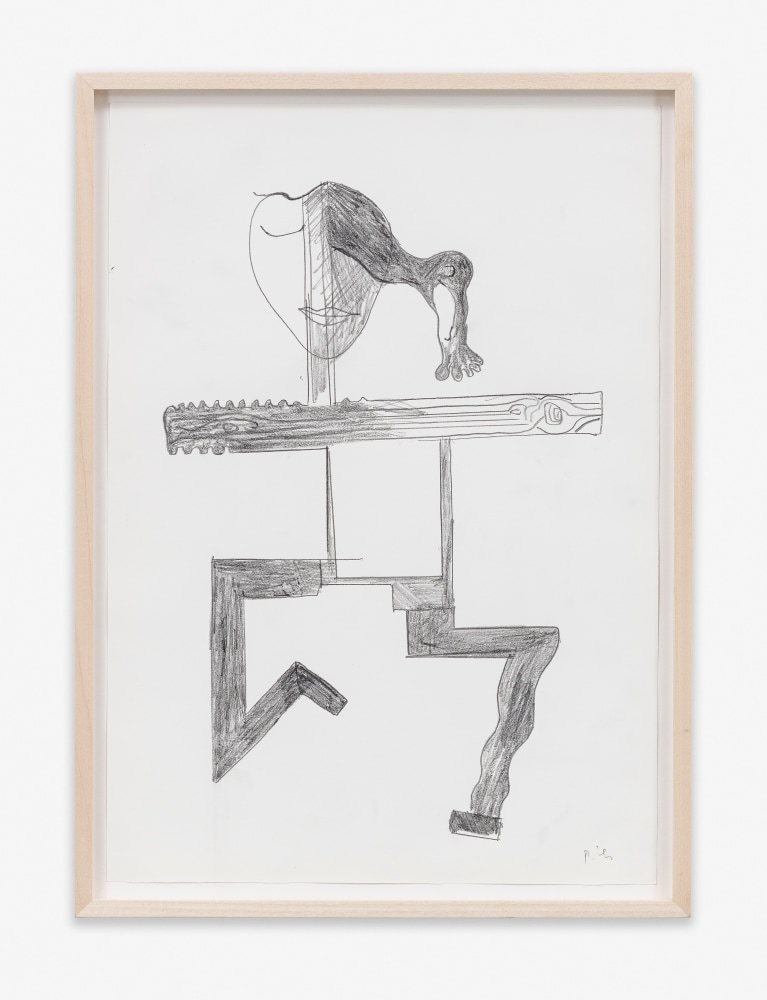 Untitled

2025

Pencil on paper

Sheet 42 x 30 cm / 16 1/2 x 11 3/4 in

Frame 45.5 x 33 x 3.5 cm / 17 7/8 x 13 x 1 3/8 in

&amp;copy; Tobias Pils