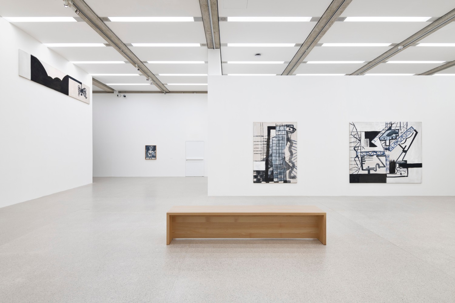 Installation view, Tobias Pils, Shh, mumok, Vienna, 2025