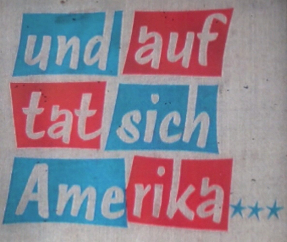 Video still of work by Valentin Carron