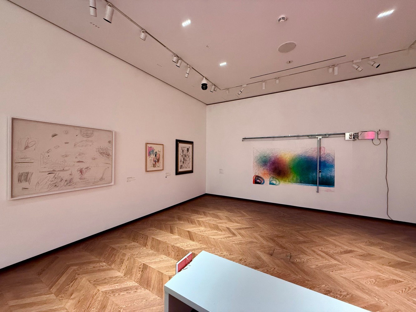 Installation view,&amp;nbsp;Angela Bulloch, Amy Feldman, Franz West, The Line, Heidi Horten Collection, Vienna, 2025