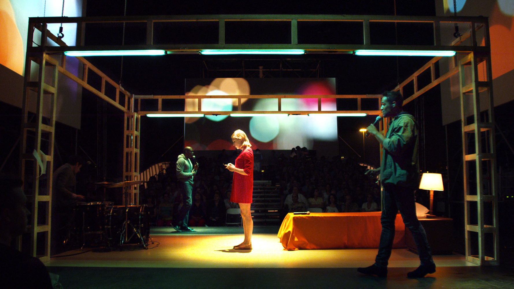 Image of performance by Doug Aitken