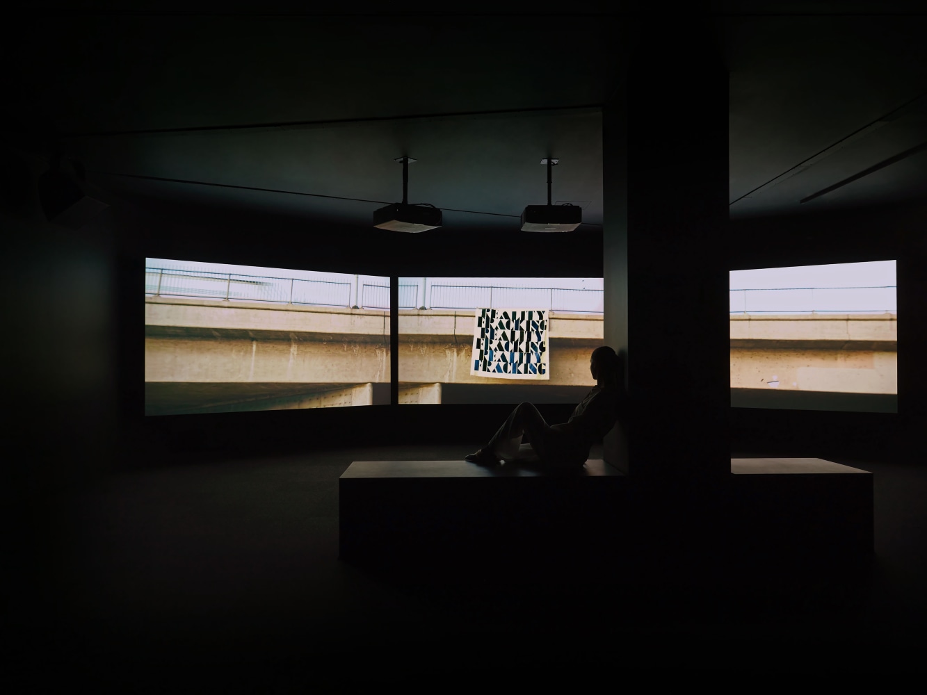 Installation view, Doug Aitken, Naked City, Borusan Contemporary, Istanbul, 2025