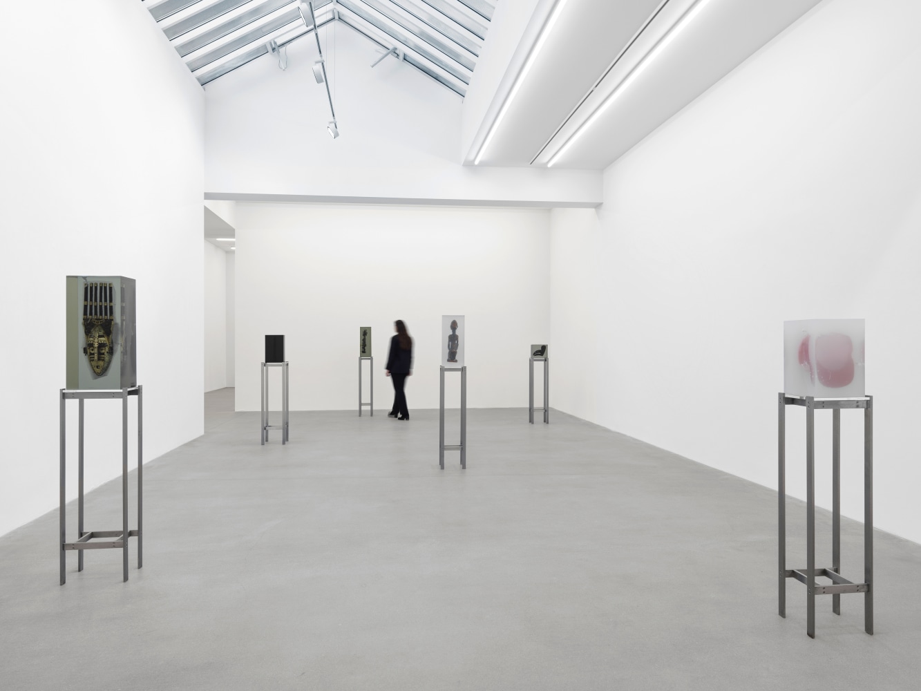 Installation view, Matthew Angelo Harrison, American Ghost, Galerie Eva Presenhuber, Waldmannstrasse, Zurich, 2024