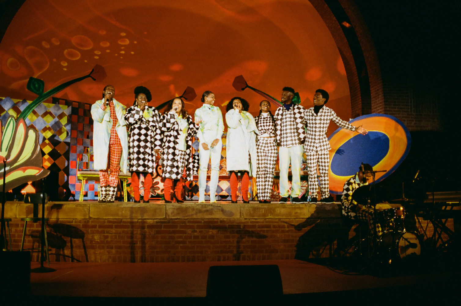 installation view of performance