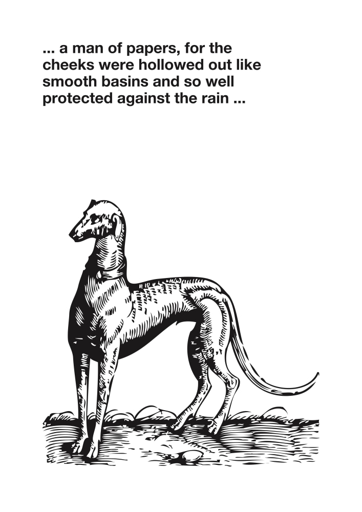 Print by Liam Gillick, A man of Papers (Print) 2012 Digital Fine Art Pigment Print on Photo Rag 84 x 119 cm / 33 1/8 x 46 3/4 in