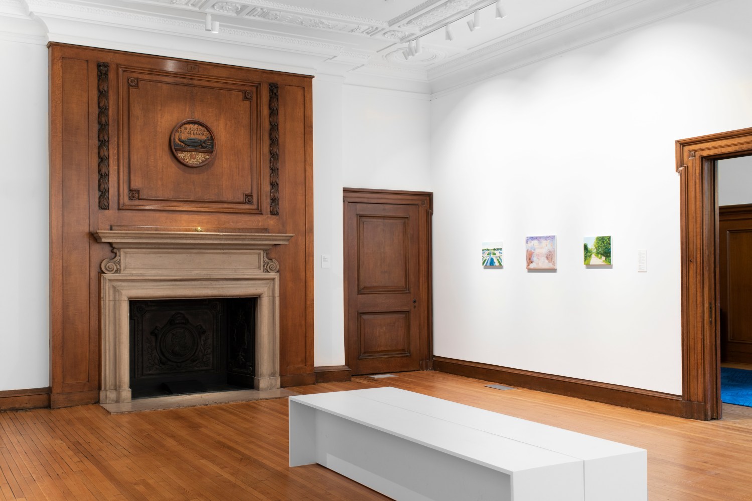 Installation view, Karen Kilimnik, (re)FOCUS, Philadelphia Art Alliance, Philadelphia, 2024
