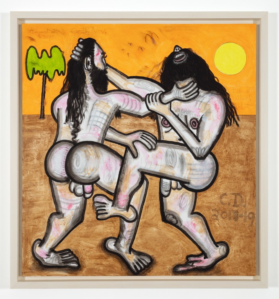 painting by Carroll Dunham