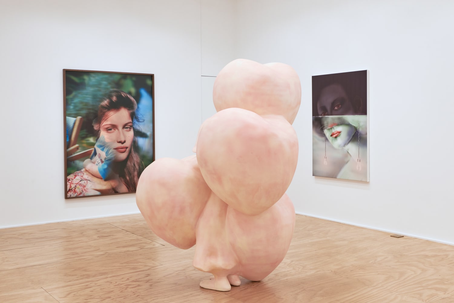 Installation view, Louisa Gagliardi and Yves Scherer