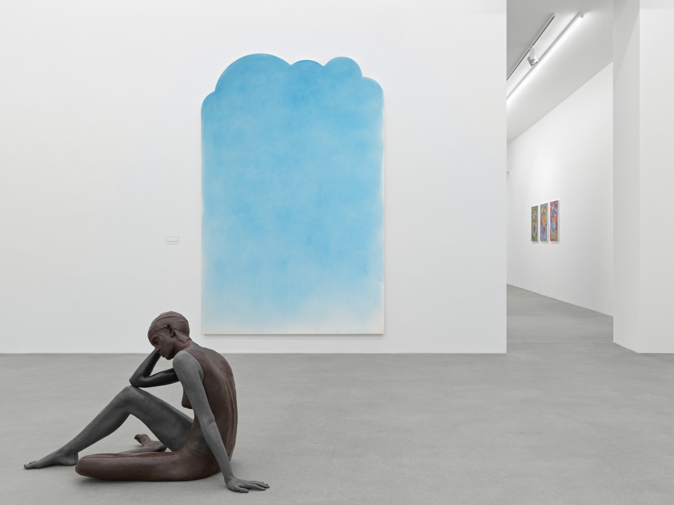 installation views of works by various artist