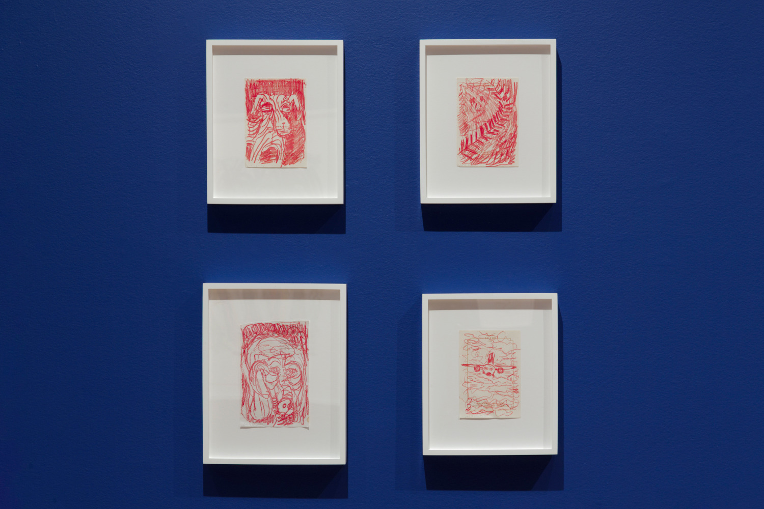 Installation view, Josh Smith, Life Drawing, The Drawing Center, New York, 2024