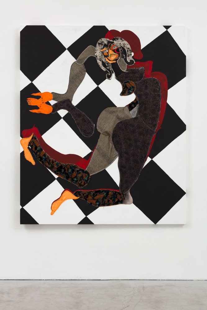 Work by Tschabalala Self