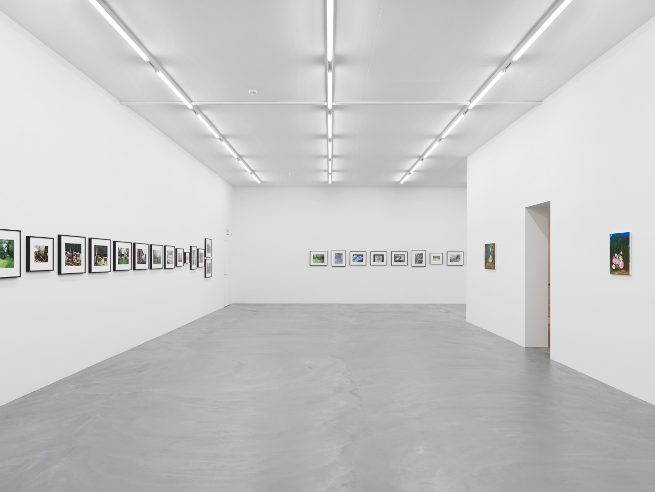 Installation view of Karen Kilimnik photography and installation exhibition