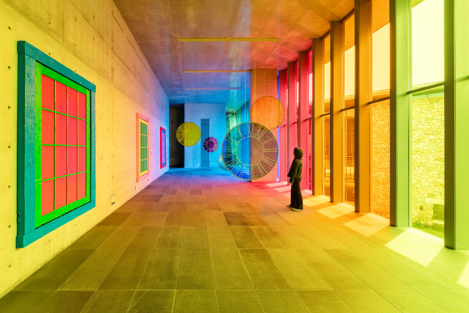 Installation view, Ugo Rondinone, BURN TO SHINE, Museum SAN, Wonju, 2024