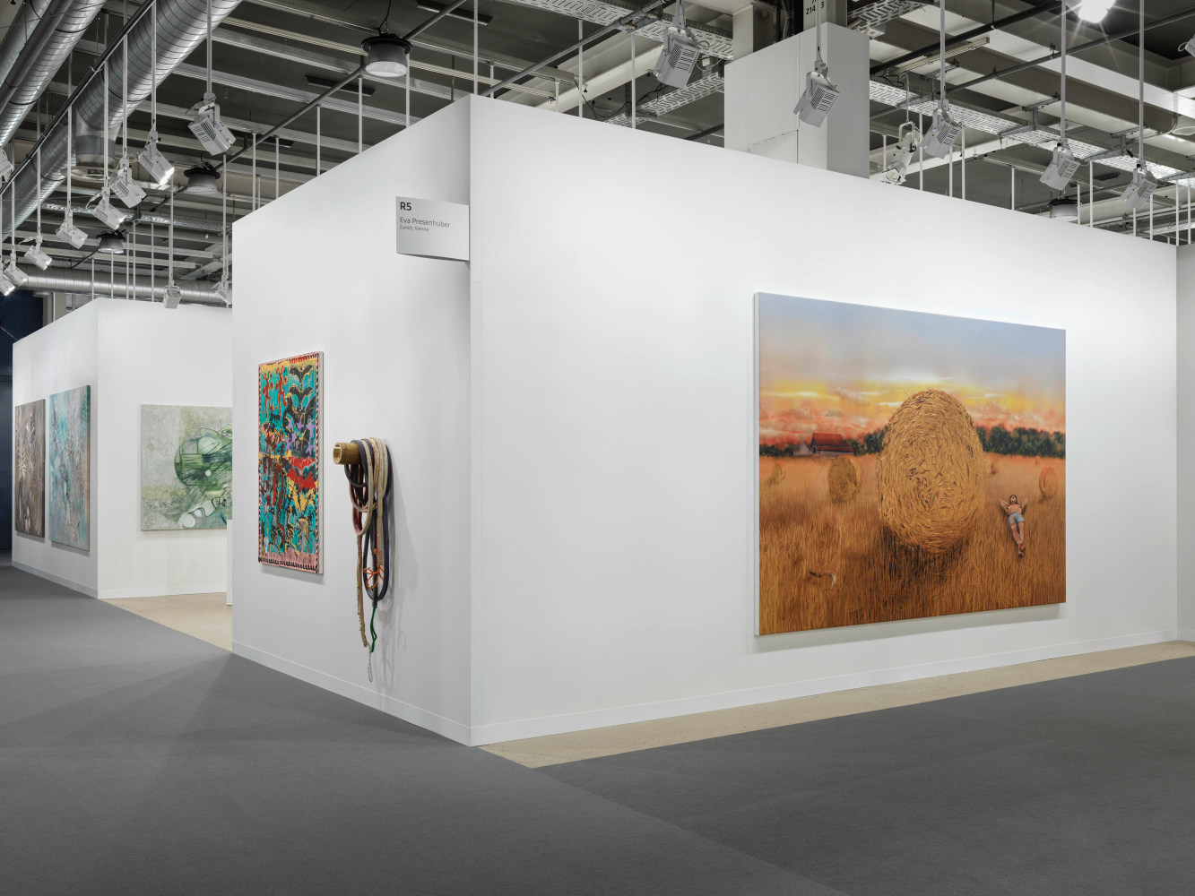 Installation view, Galerie Eva Presenhuber, Art Basel 2025, Basel, 2025
