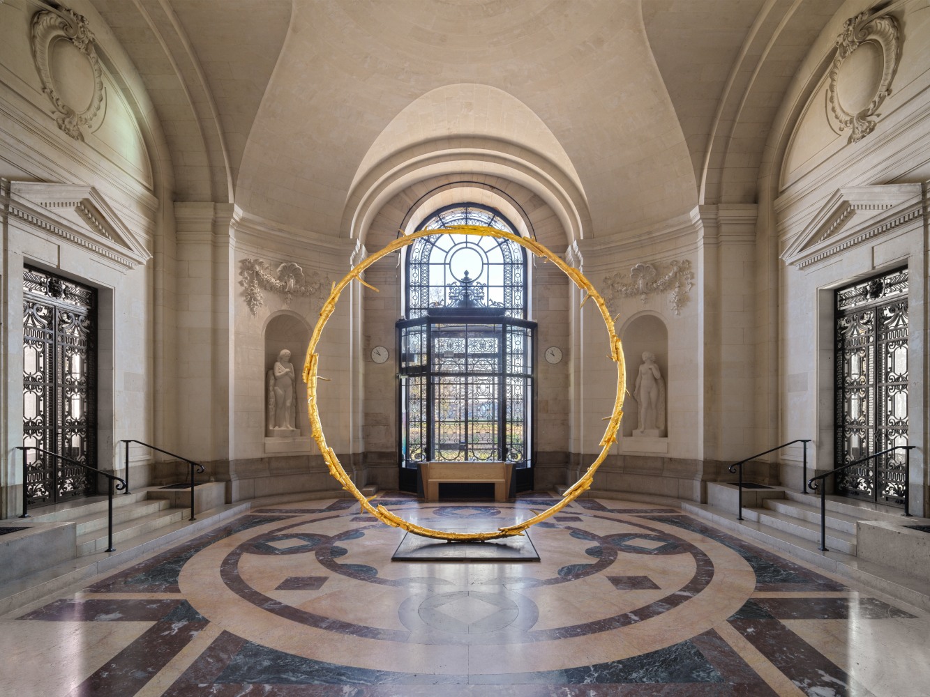 Installation view, Ugo Rondinone, when the sun goes down and the moon comes up, Musée d'art et d'histoire, Geneva, 2023