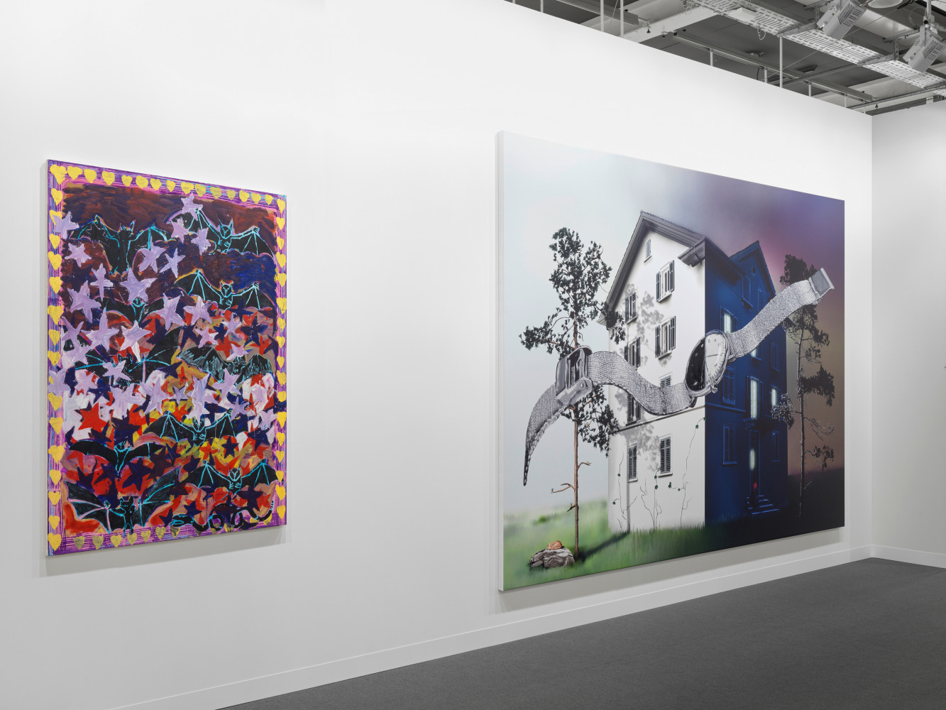 Installation view, Galerie Eva Presenhuber, Art Basel 2024, Basel, 2024