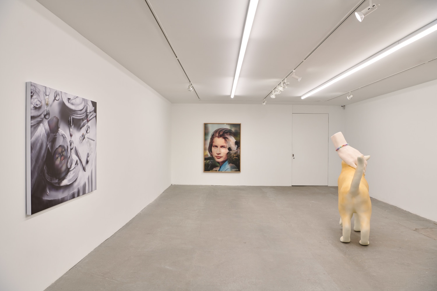 Installation view, Louisa Gagliardi and Yves Scherer