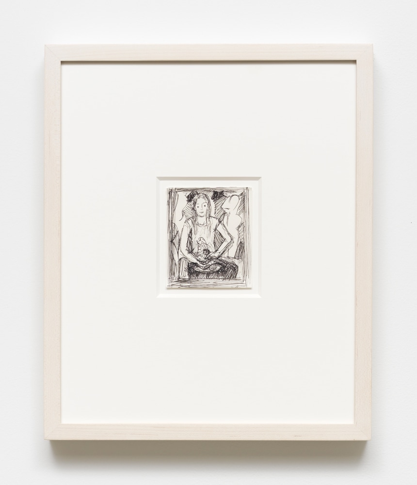 Study for Sculptor and Satyr

2016

Ink on paper

Sheet 9.5 x 8 cm / 3 3/4 x 3 1/4 in

Frame 37.5 x 31 x 4 cm / 14 3/4 x 12 1/4 x 1 1/2 in

&amp;copy; Steven Shearer