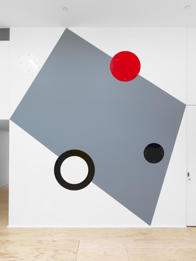 Wall painting by Gerwald Rockenschaub