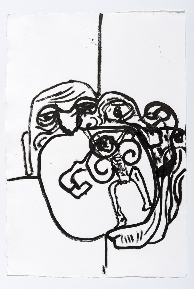 Untitled (Antiparos)

2018

India ink on paper

Sheet 56.5 x 38.5 cm / 22 1/4 x 15 1/8 in

Frame 63 x 44.5 x 3 cm / 24 3/4 x 17 1/2 x 1 1/8 in

&amp;copy; Tobias Pils