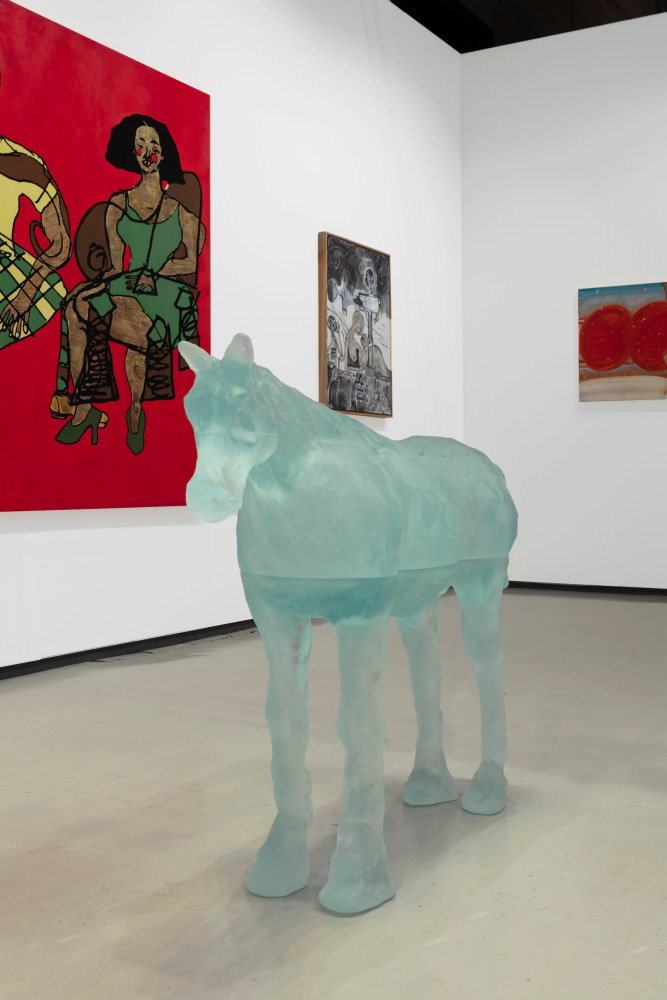 Installation view, Galerie Eva Presenhuber, Frieze, Seoul, 2023