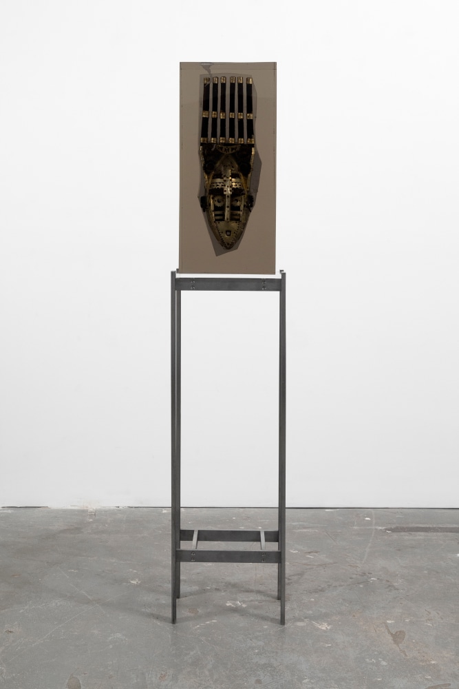 Carrying Your Shadow

2024

Wooden figure, polyurethane resin, steel, acrylic

Sculpture 66 x 30 x 23 cm / 26 x 11 3/4 x 9 in

Pedestal 112 x 35.5 x 25.5 cm / 44 1/8 x 14 x 10 in

&amp;copy; Matthew Angelo Harrison