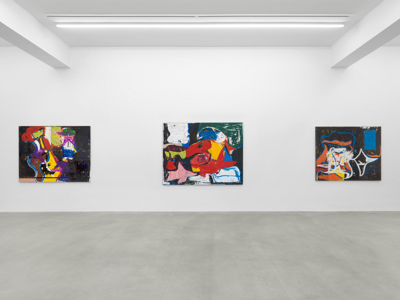 Exhibition View, Joe Bradley,&amp;nbsp;Sub Ek, Galerie Eva Presenhuber, Zurich