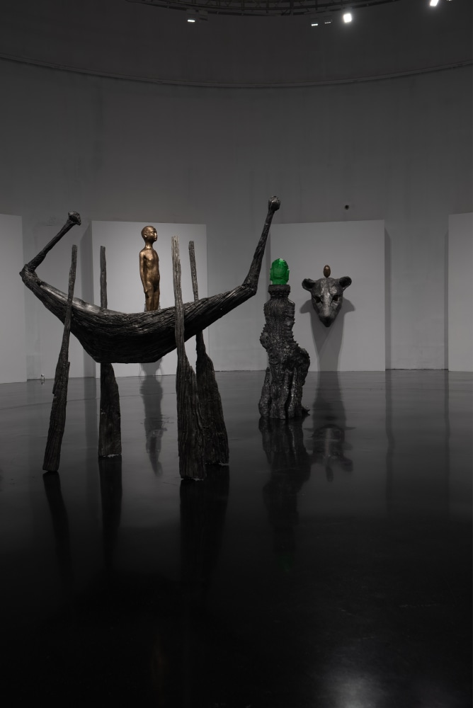 Installation view, Jean-Marie Appriou, Cosmic Clock, Tank, Shanghai, 2025