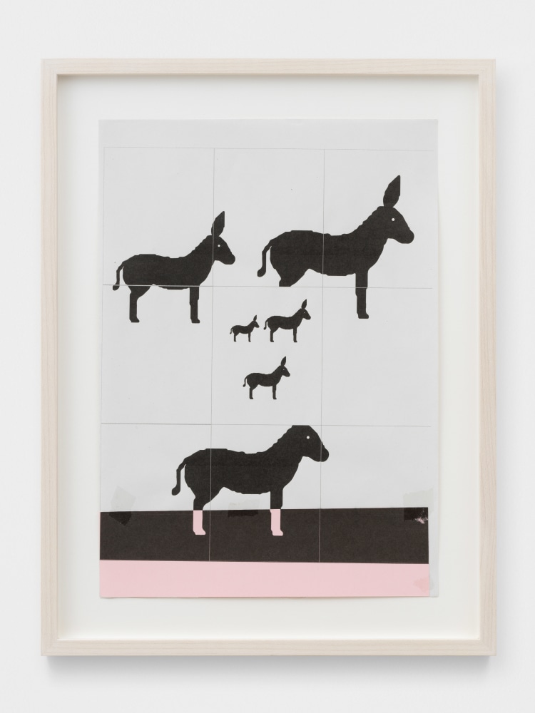 Collage by Valentin Carron