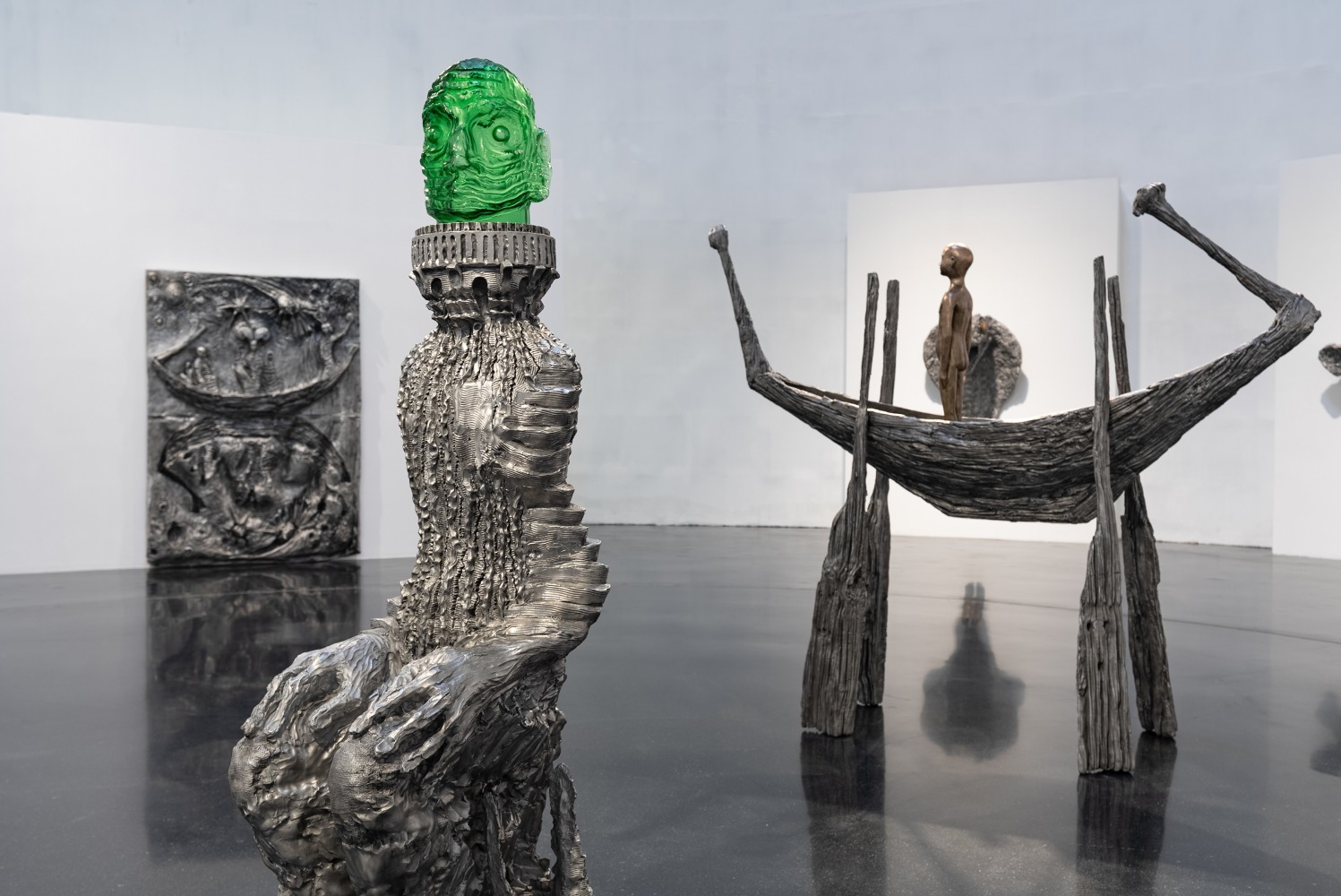 Installation view, Jean-Marie Appriou, Cosmic Clock, Tank, Shanghai, 2025