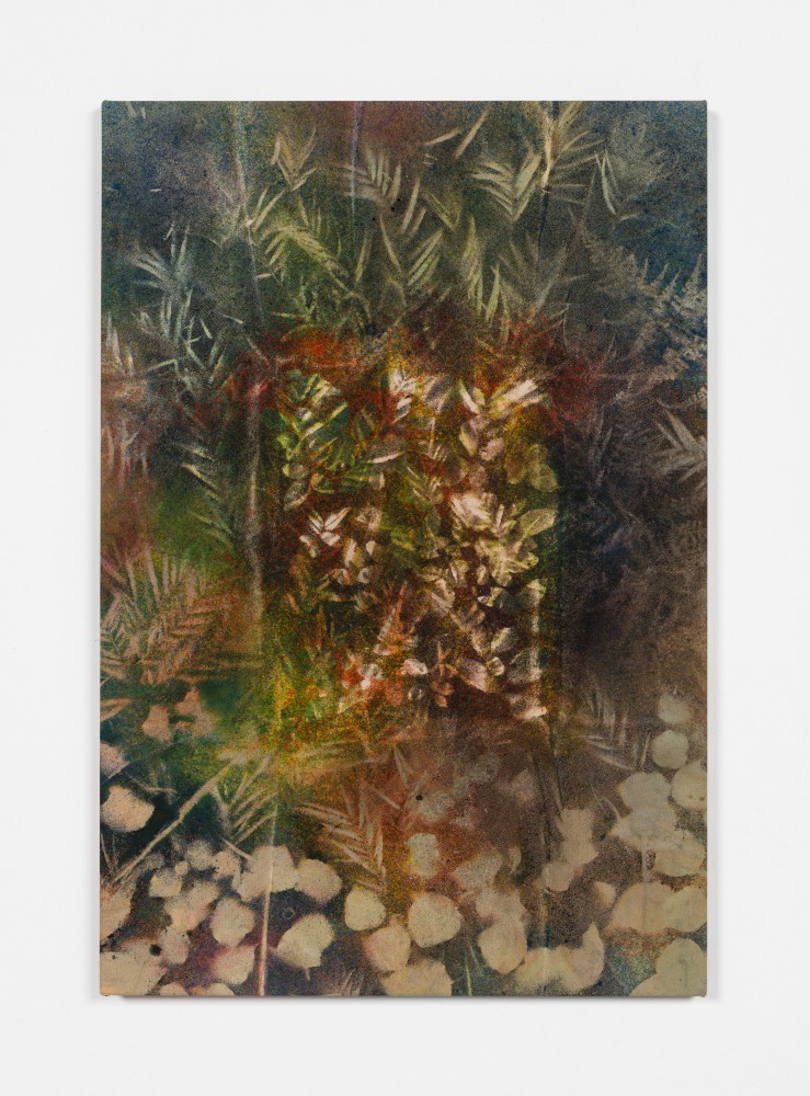 work image of painting by Sam Falls