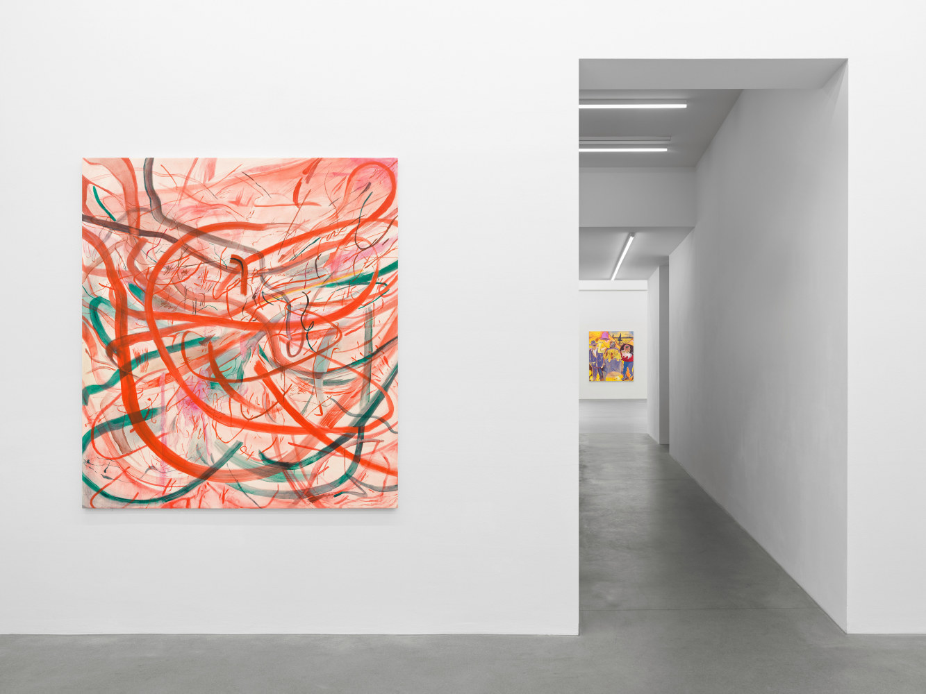 Installation view, Chemu Ng&amp;#39;ok, Echoes, Galerie Eva Presenhuber, Waldmannstrasse, Zurich, 2024
