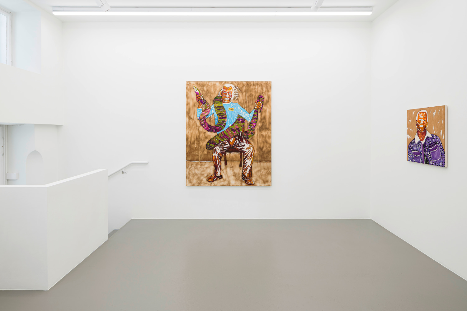 Installation view, Chase Hall, Momma&amp;#39;s Baby, Daddy&amp;#39;s Maybe, Galerie Eva Presenhuber, Vienna, 2025