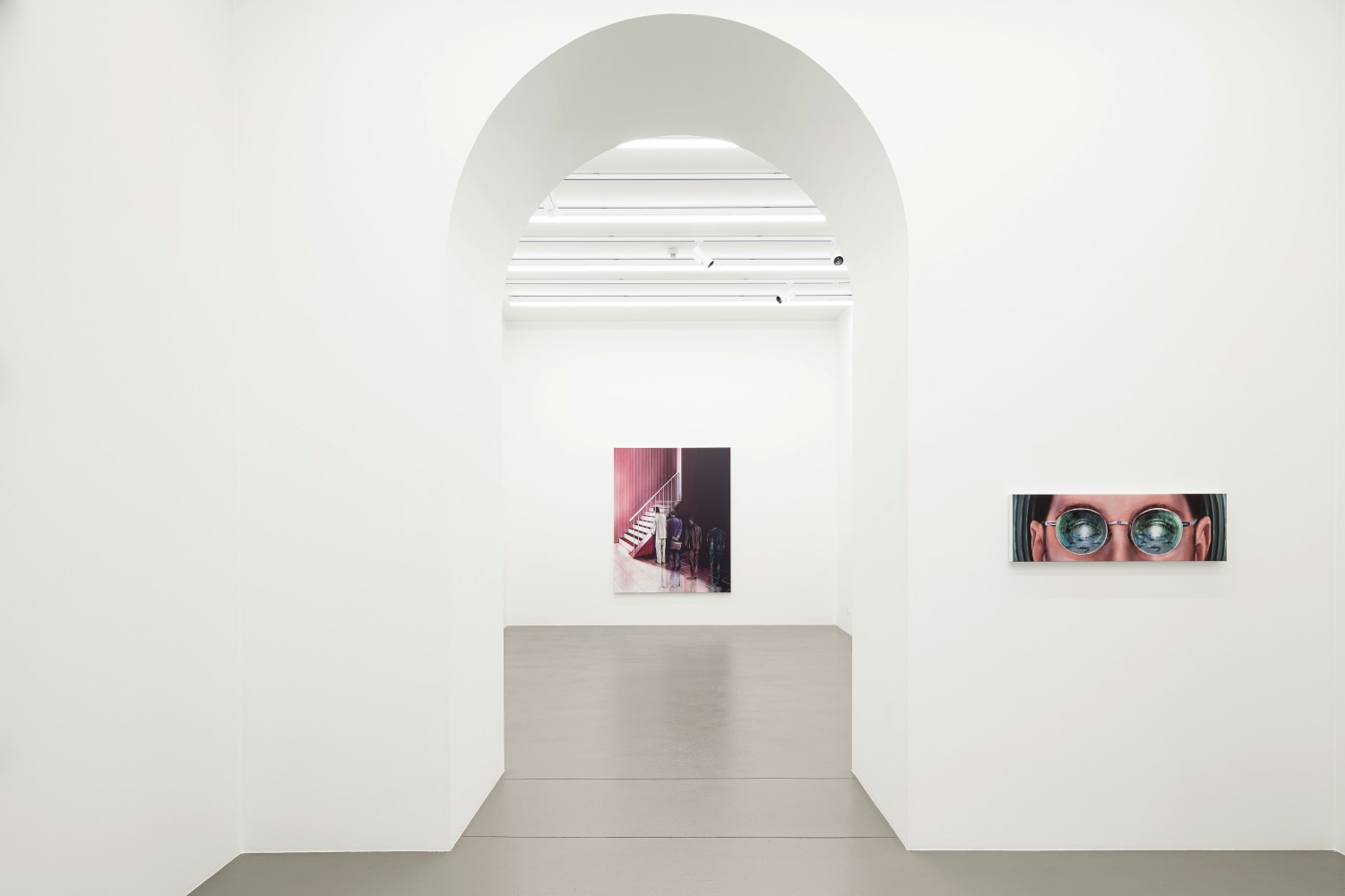 Installation view, Louisa Gagliardi, Whereabouts, Galerie Eva Presenhuber, Vienna, 2024