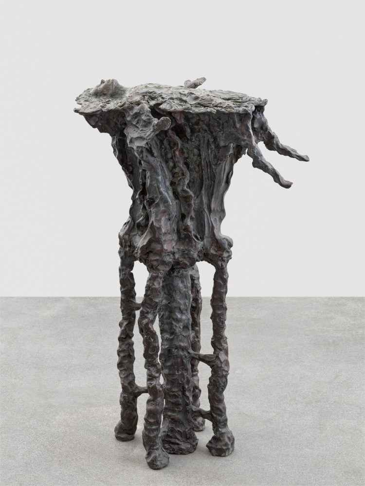 Jean-Marie Appriou Ophelia 2020 Patinated bronze 84 x 53 x 41 cm / 33 1/8 x 20 7/8 x 16 1/8 in