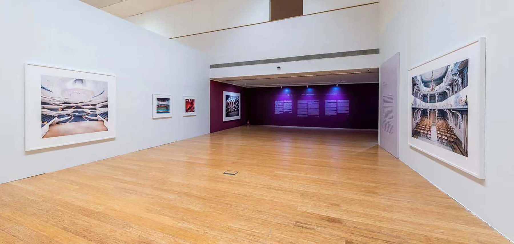 Installation view, Candida H&amp;ouml;fer, Epic Gaze, Macao Museum of Art, Macao, 2023