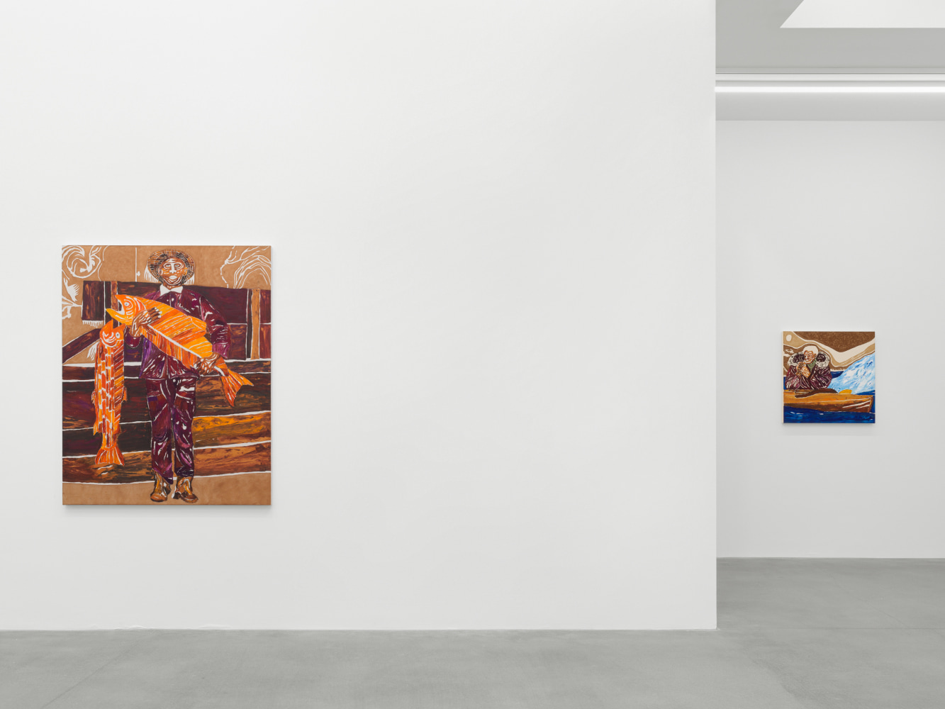 installation view Chase Hall